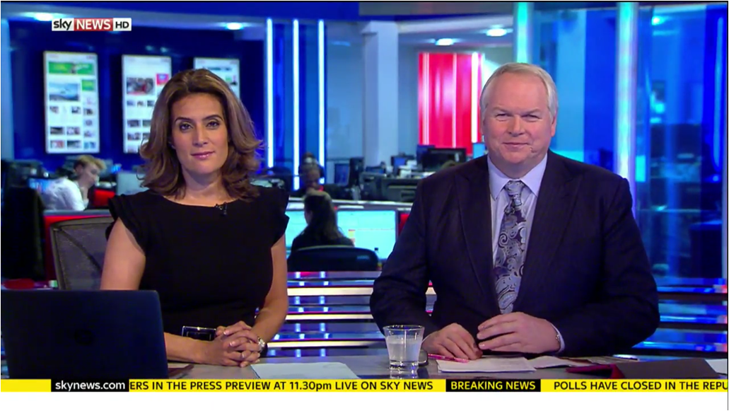 Sky News 2015 New Look: Split From Sky News Presentation. Including ...